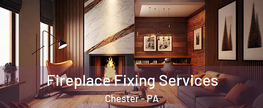  Fireplace Fixing Services Chester - PA
