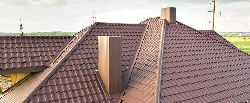 Residential Chimney Flashing Restoration in Chester, PA