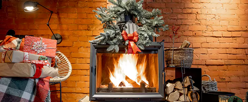Travis Industries Linear Gas Fireplace Installation in Chester, Pennsylvania