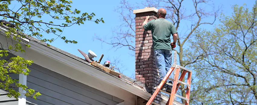 Vinyl and PVC Chimney Flashing Installation in Chester, PA
