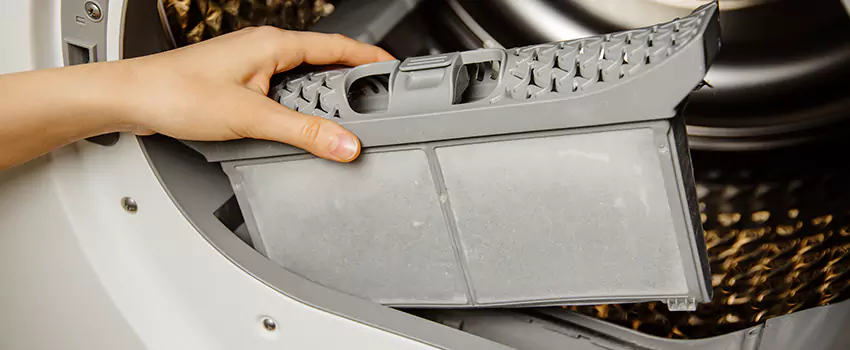 Signs Of A Clogged Dryer Lint Trap in Chester, Pennsylvania