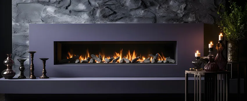 Ember Bed for Ventless Gas Fireplace in Chester, PA