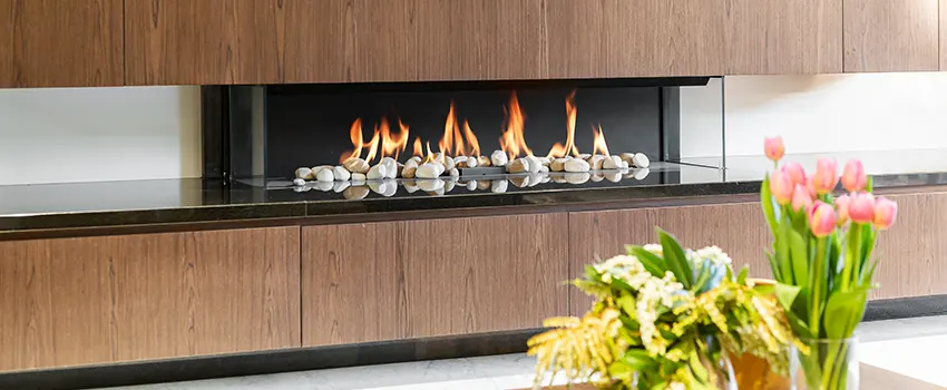 Double-height Fireplace Design Refurbishment in Chester, Pennsylvania